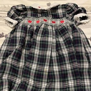 Smocked Apple/school  dress